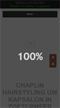 Mobile Screenshot of chaplinhairstyling.nl